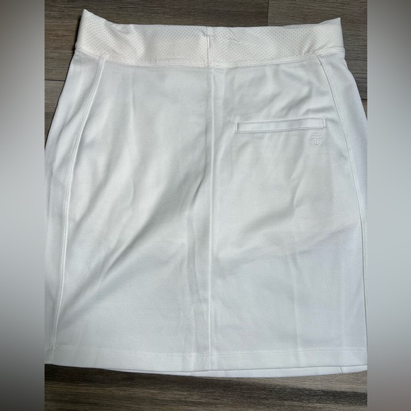 Tory Sport White Skort with Zipper Pockets- M - Picture 9 of 12